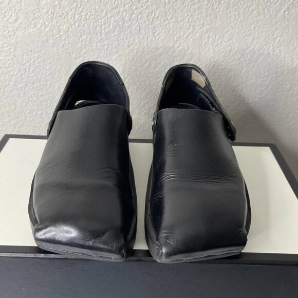 Roll Clog By Wolky Black Leather Comfort Clogs Slip On Women's Size 38 EU/7 US - Picture 1 of 11